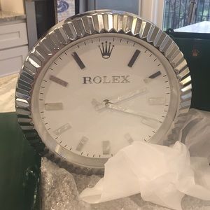 Rolex Clock Oyster Quartz  Dealer Display A6409